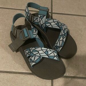 Chaco Blue and Gray Sandals size 7